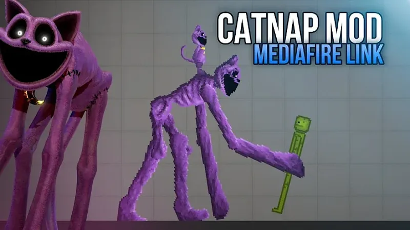Plushie catnap and CURSED Catnap 1