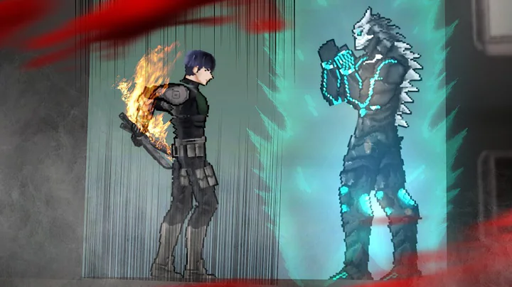 Soshiro Hoshina vs KAIJU 1