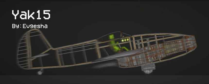 Yak15 jet fighter 1