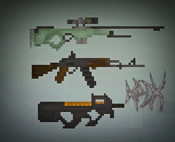 Weapons from CS GO 1